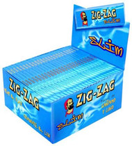 ZIG-ZAG KINGSIZE BLUE SLIM (50 BOOKLETS PER BOX) (SKU: ZI009)
