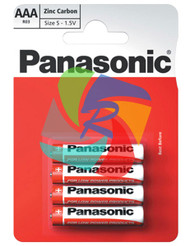 PANASONIC ZINC AAA PACK OF 4 (Pack Size: 12) (SKU: BT005)