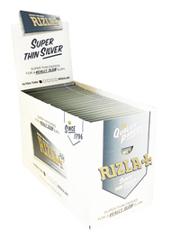 RIZLA SILVER  REGULAR PAPERS (Pack Size: 100) (SKU: RZ028)
