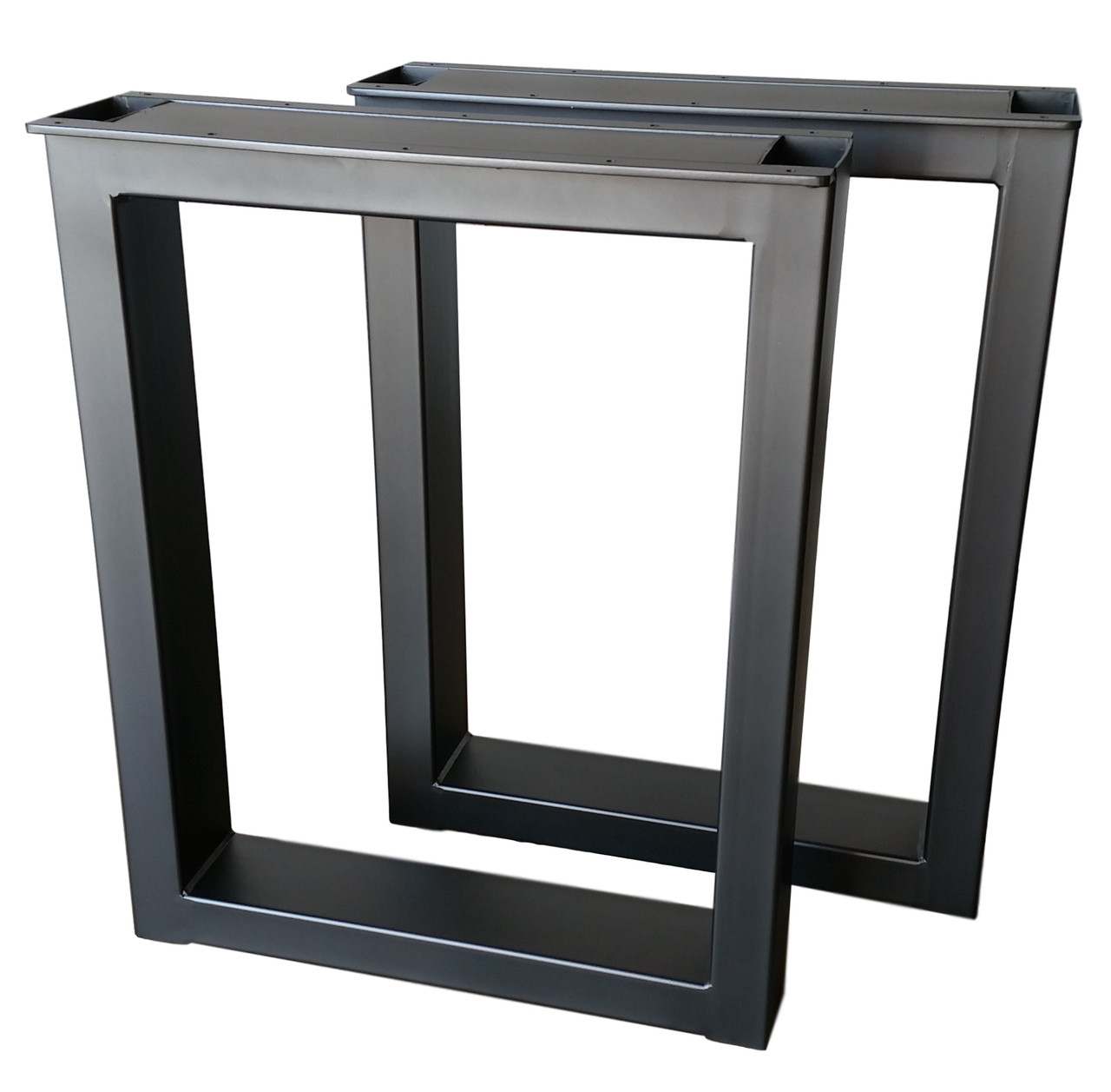 metal table legs black