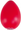LP rhythmix cherry red egg shaker
