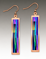 Blue & Copper Multicolored Hypo-allergenic Earrings by Illustrated Light HDSE