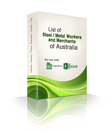 List of Steel / Metal Workers and Merchants Database