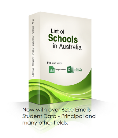 Schools Database with Emails