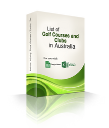 List of Golf Courses and Clubs Database