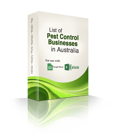 List of Pest Control Businesses Database