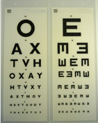 Buy 3m Test Type, Laminated OAX/E 2-Sided (SDT-340-OAXE) sold by eSuppliesMedical.co.uk