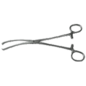 Buy Vulsellum Teale Forceps, Curved 23cm/9", Disposable Stainless Steel, Each (RSPU500-818) sold by eSuppliesMedical.co.uk