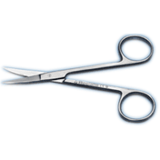 Buy Rocialle Iris Scissors, Curved, 11.5cm/4.5", Each (RSPU100-092) sold by eSuppliesMedical.co.uk