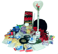 The ST-10 Elite Kit Comes with all the equipment and supplies you need in starting a gift in a balloon business. This balloon machine stuffer kit is the largest one that can ship US Priority Mai.
