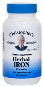 Herbal Iron 100 capsules