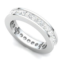 Channel Set Princess Diamond Eternity Ring (3 ct.)