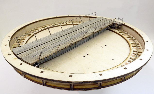 Sn3 65ft Durango Turntable - Kitwood Hill Models Store