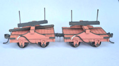 NG7 Ffestiniog style bolster wagons