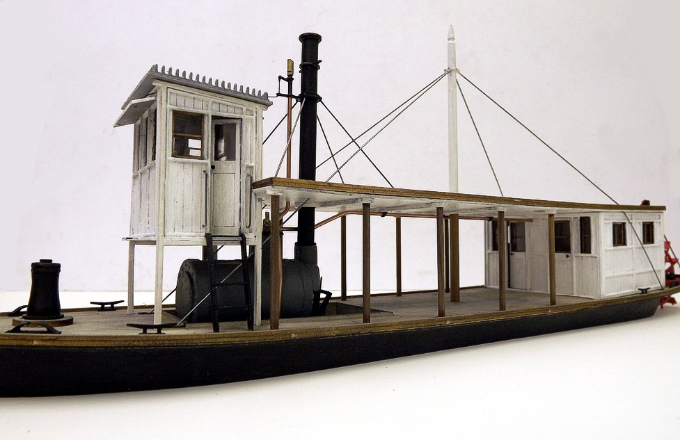 50ft River Steamer - Kitwood Hill Models Store