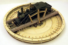 On2 / On30 42ft Truss Turntable
Bridge wheels missing on this proto picture