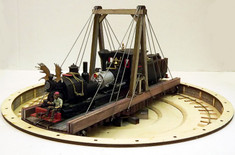 On30 45ft (11.25") gallows turntable