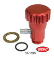 18-1099-0  SMOOTH-FLOW OIL FILLER W/ GROOVED CAP, RED