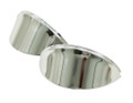 00-6458-0 EYE BROWS, SMOOTH STAINLESS STEEL, TYPE 1 (PR)
