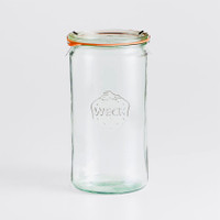 Weck Cylindrar 1.5 Litre Glass Jar