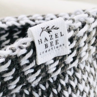 Scandinavian Style Slippers Star Motif Grey - Medium