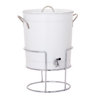 White Beverage Dispenser