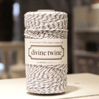 Bakers Twine - Blueberry & White