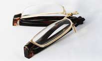 Keepers Foldable Readers folded Keepers Foldable Readers partially folded