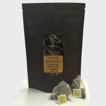 Silk Pyramid Tea - ENGLISH BREAKFAST (25 Bags)