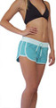 Women's board shorts. No matter what your beachwear needs, our women’s board shorts will keep you feeling cool while looking hot whether you’re ripping the waves or lounging at the pool! 

These board shorts are made from UV resistant micro-fibers to prevent fading and quick-drying. they also have 2 and 4 way stretch fabric for a cool and comfortable fit.