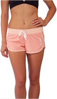 Women's board shorts. No matter what your beachwear needs, our women’s board shorts will keep you feeling cool while looking hot whether you’re ripping the waves or lounging at the pool! 

These board shorts are made from UV resistant micro-fibers to prevent fading and quick-drying. They also have 2 and 4 way stretch fabric for a cool and comfortable fit.