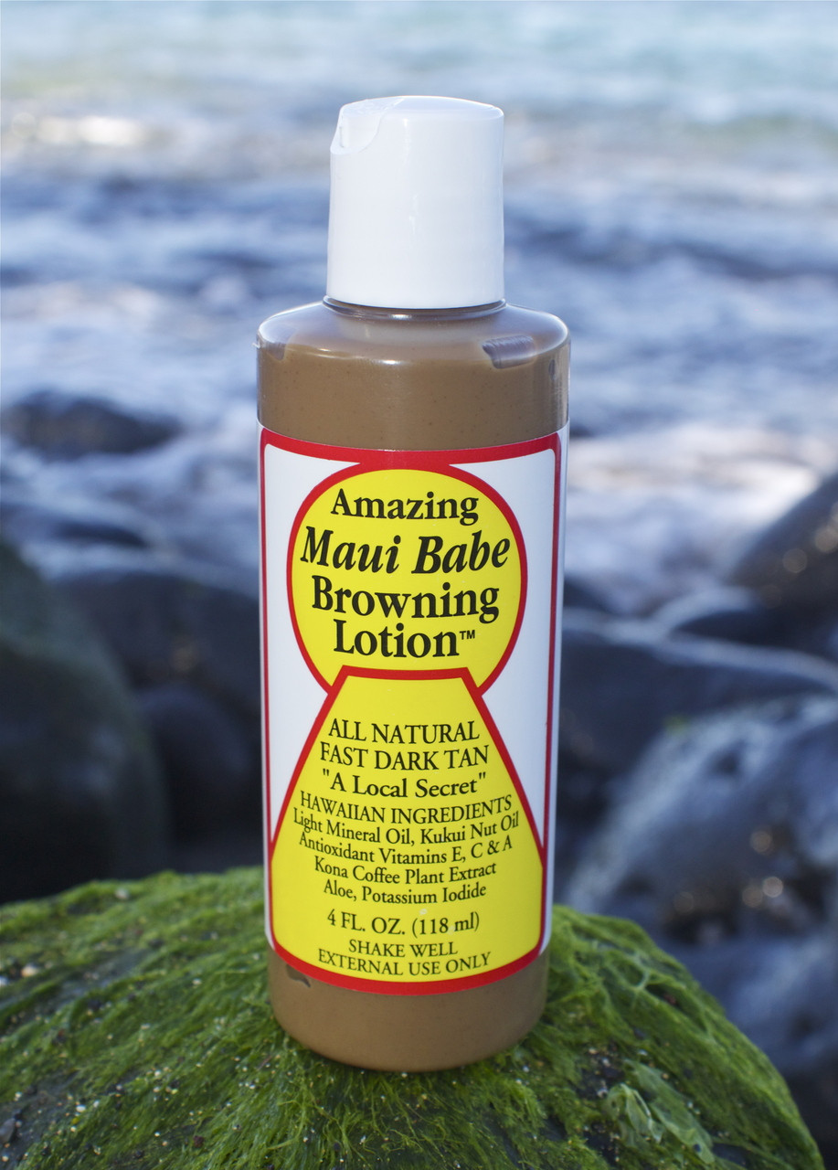 Meningsfuld kulhydrat italiensk Maui Babe Browning Lotion 4 oz - Maui's Beach House