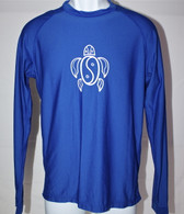 Men's Long Sleeve Royal Blue Honu UV Shirt