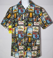 Men's Aloha Shirt In Retro North Shore