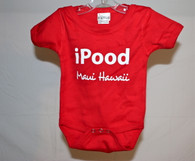 "iPood" Maui, Hawaii Baby Onesie