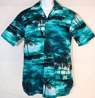 Men's Aloha Shirt In Maui Moonlight