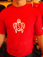 Red Honu Short Sleeve UV Shirt