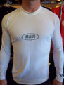 White Long Sleeve UV Shirt w/ Maui Logo