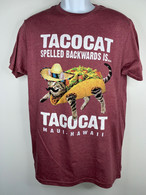 Men's Taco Cat Red T-Shirt
