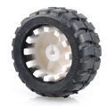 42mm Rubber Wheels for Micro Gearmotors