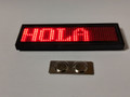 LED Badge (rechargeable and programmable)