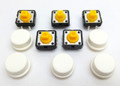 Momentary Pushbutton (5 pack) - White