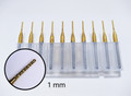 1mm TiN End Mill Engraving Bits (10 pack)