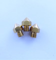 Brass Nozzle for 1.75mm filament (Mk8 & Mk10 compatible)