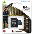 MicroSD Card with Adapter - 64GB (Class V30)