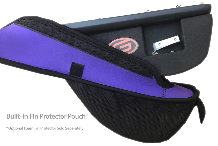 Neoprene Water Ski Sleeve with Fin Protector Pouch GOODE Skis