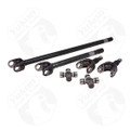 YA W24106 - Yukon front 4340 Chrome-Moly replacement axle kit for '72-'81 Dana 30 Jeep CJ with 27 splines