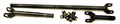 Yukon 4340 Chrome-Moly replacement axle kit for '07-'17 Dana 30 front, Non-Rubicon JK