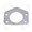 Axle bearing retainer plate for Dana 44 TJ rear