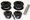 USA Standard Gear replacement spider gear set for Dana 60, 32 spline